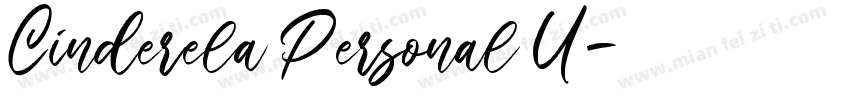 Cinderela Personal U字体转换
